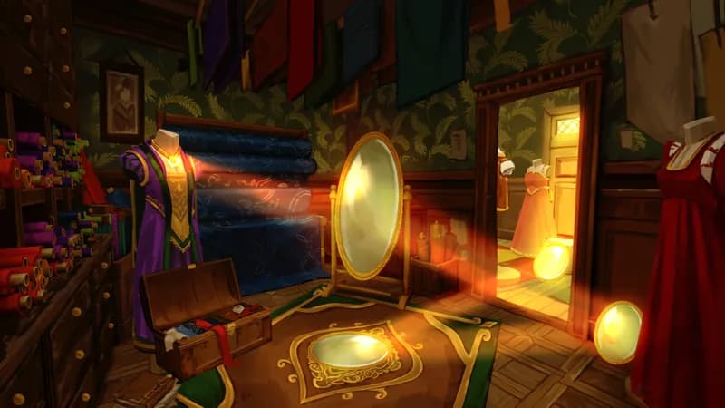 Village Tailor map, Puzzle variant thumbnail