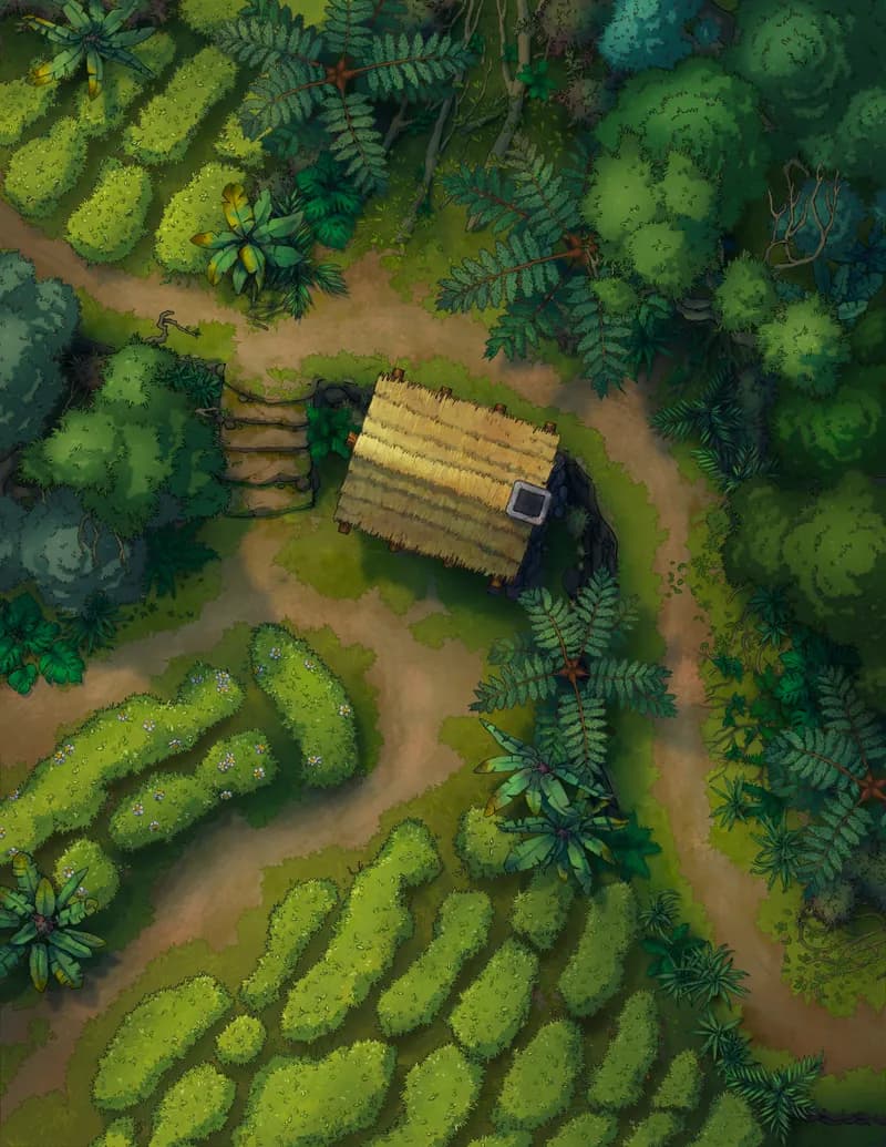 Secluded Tea Valley map, No Props variant thumbnail