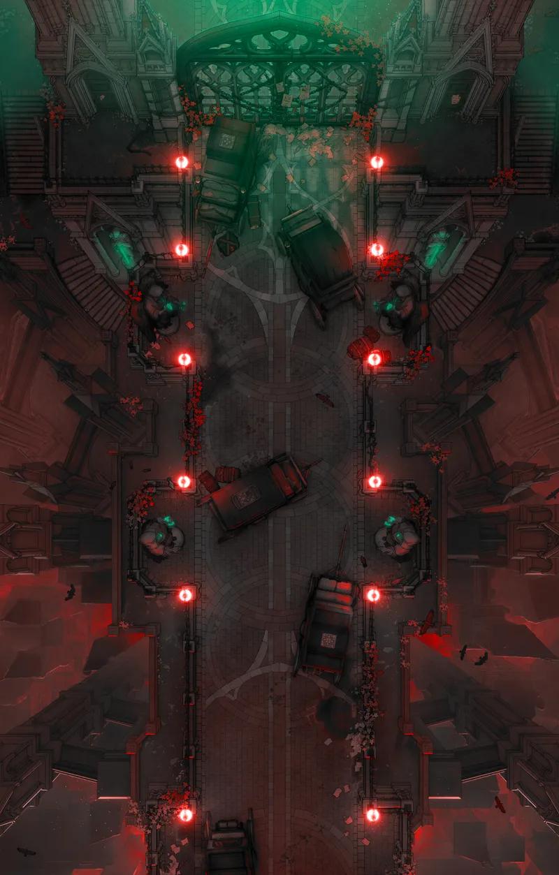 Processional Avenue map, End of Days variant thumbnail