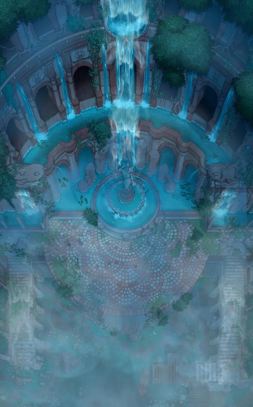 Nymphaeum map, Fog variant thumbnail