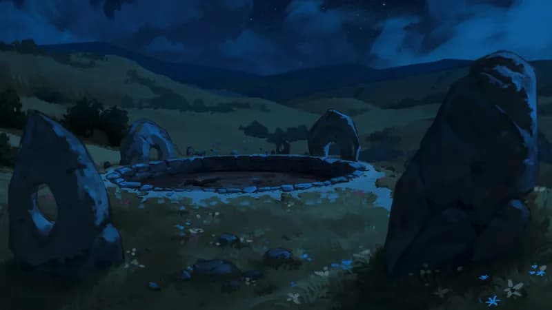 Burial Barrow map, No Bridge Night variant thumbnail