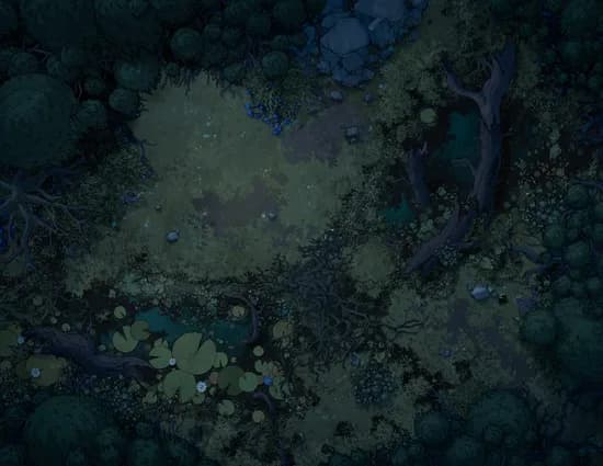 Swamp Graveyard map, Natural Night variant thumbnail