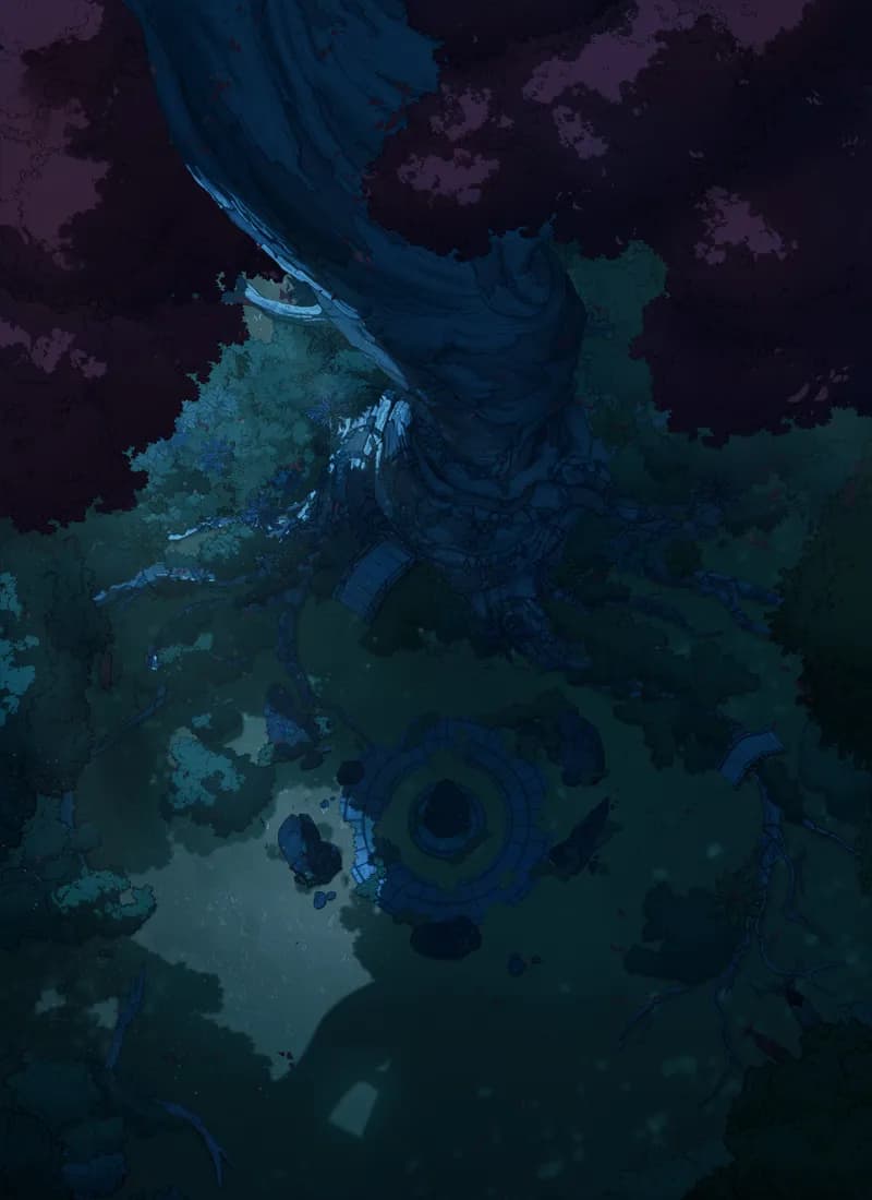 Sacred Grove map, Dark variant thumbnail