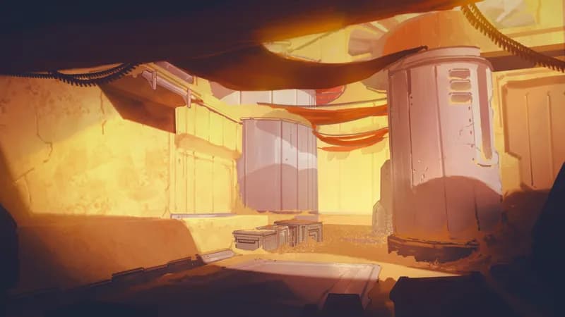 Desert City Gates map, Alleyway variant thumbnail