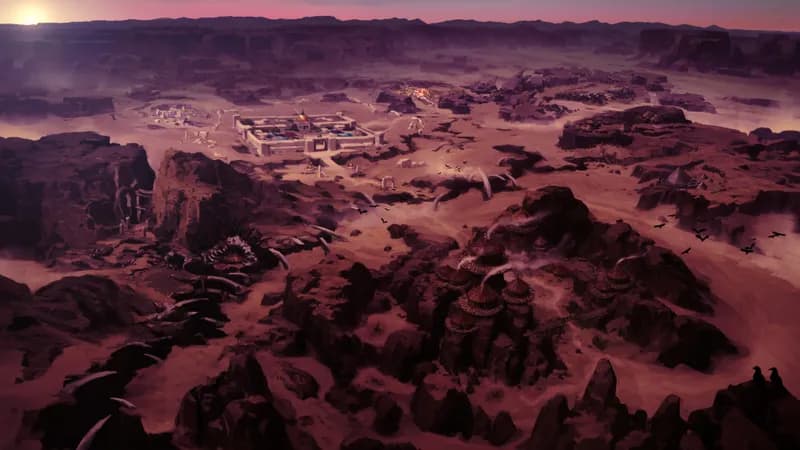 Rocky Desert map, Sunset variant thumbnail