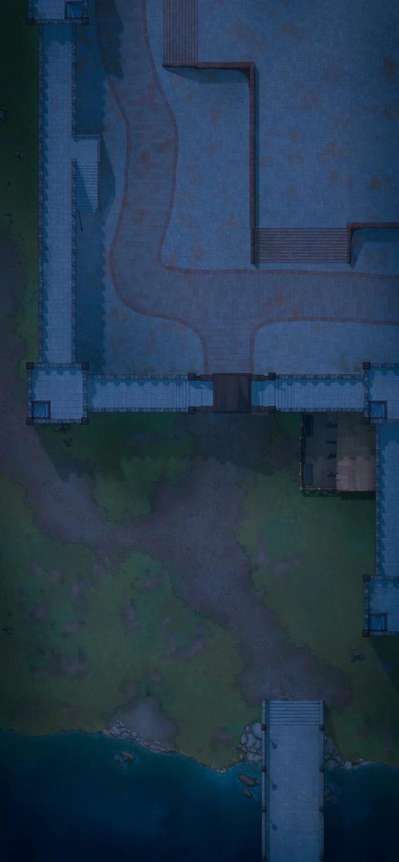 Market City Walls map, Empty Night variant thumbnail