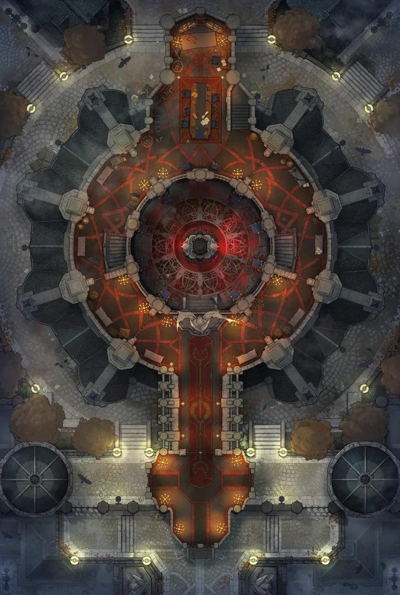 Abbey Prison map, Interior Floor 02 variant thumbnail