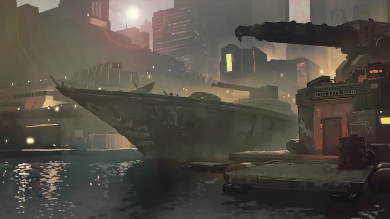 Battleship Wharf Slums map, No Rain Day variant thumbnail