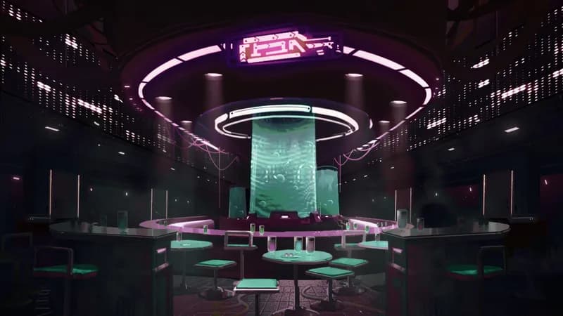 Desert City Tavern map, Pink variant thumbnail