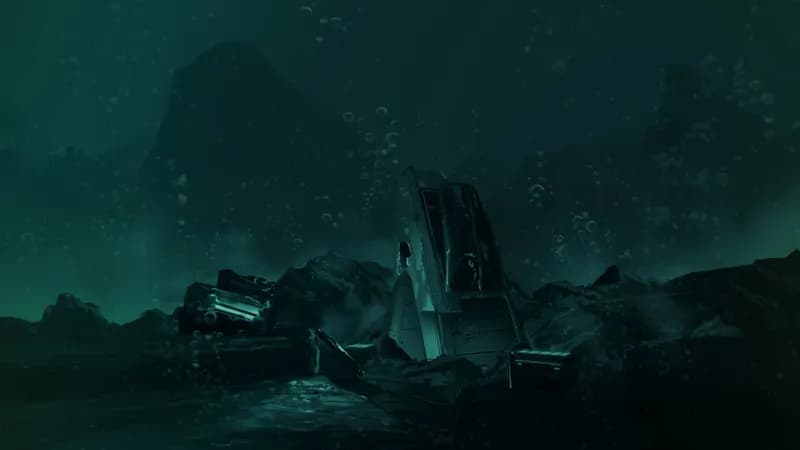 Crash Site Repair Camp map, Underwater variant thumbnail