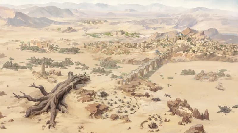 Sand Sea map, Drought variant thumbnail