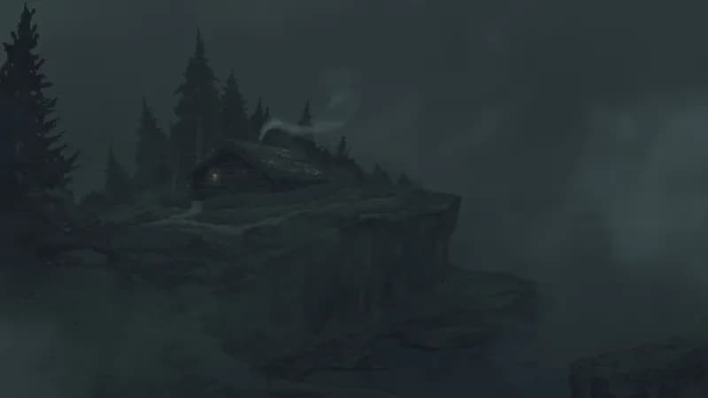 Fjordside Cabin map, Fog variant thumbnail