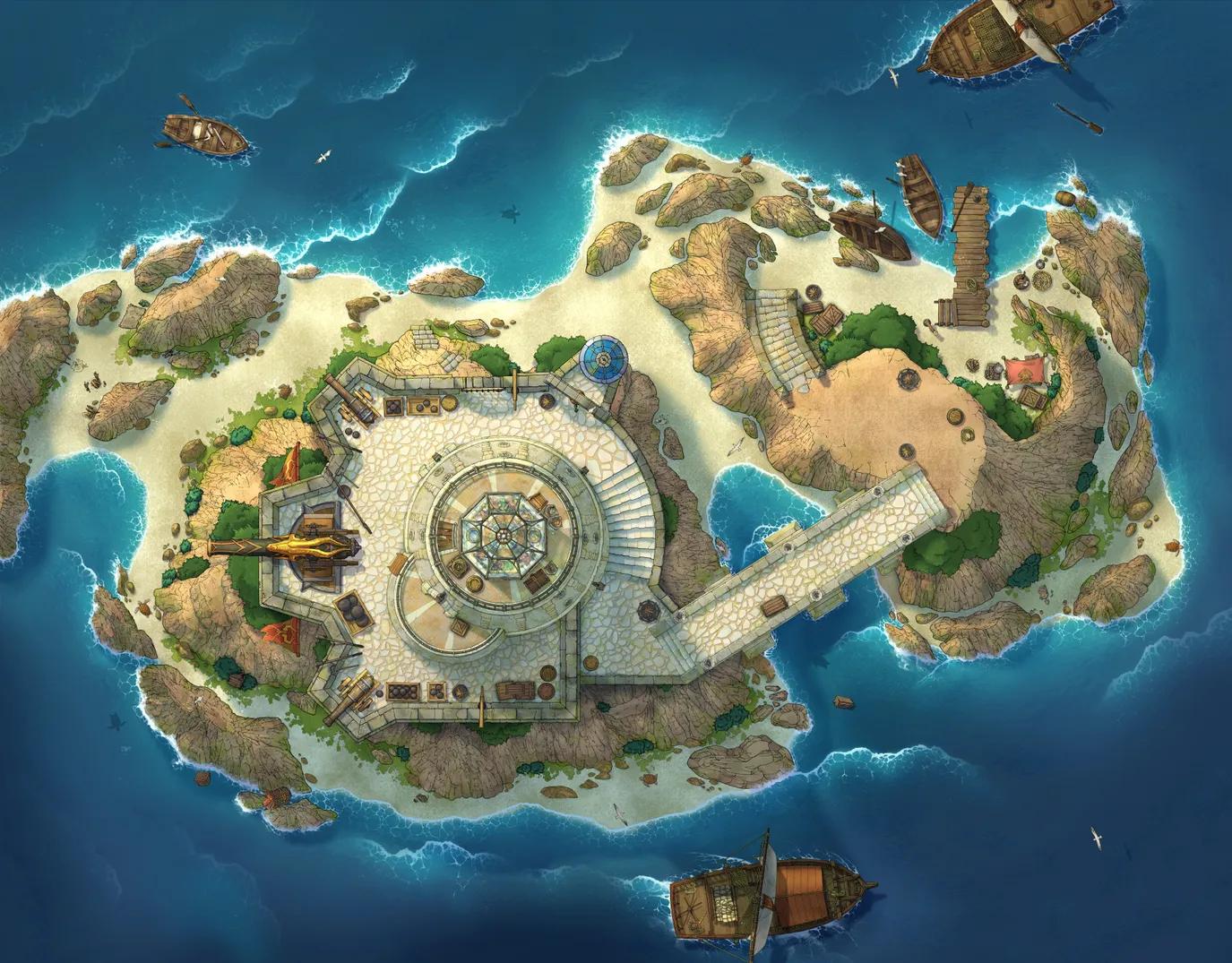 Lighthouse Isle map, Original Day variant thumbnail
