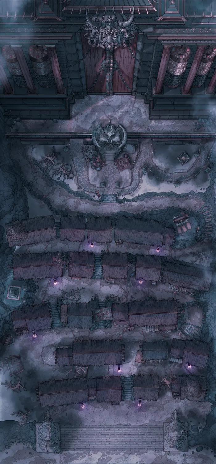 The Forbidden Gates map, Shadow variant thumbnail