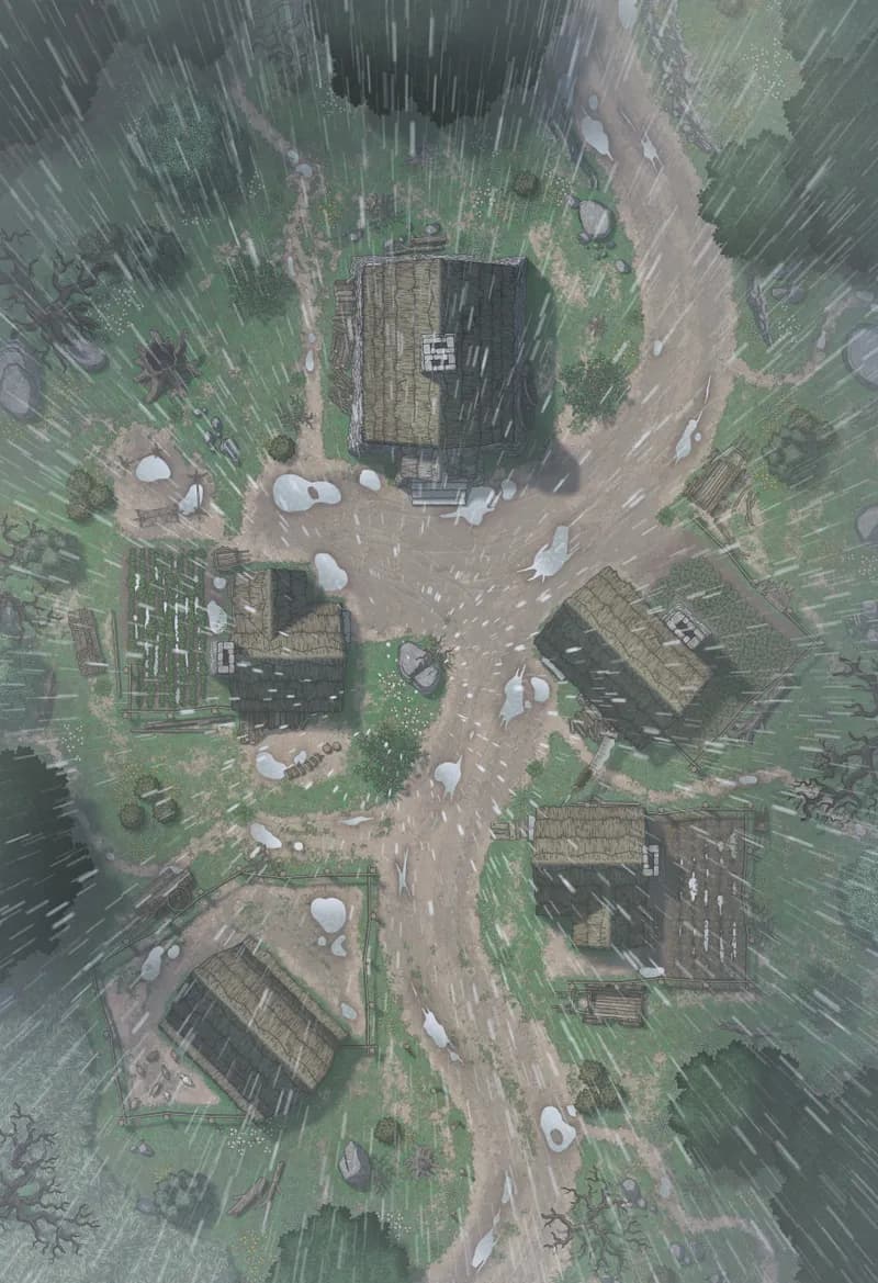 Hauthell map, 01 Rain Day variant thumbnail