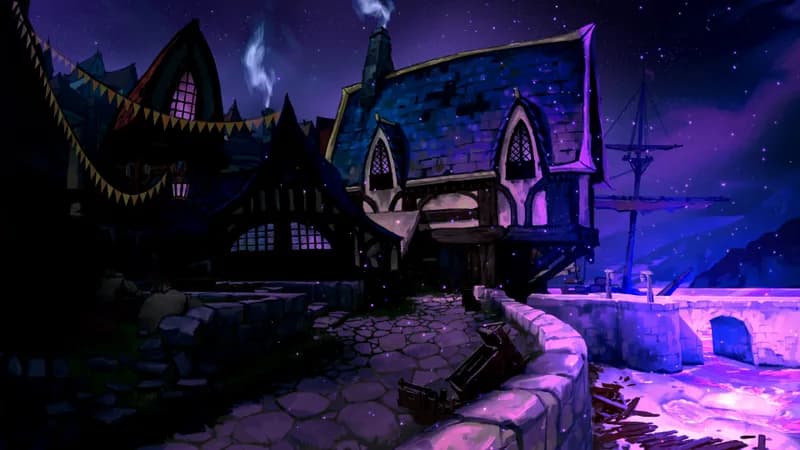 Low Town Docks map, Arcane Runoff variant thumbnail