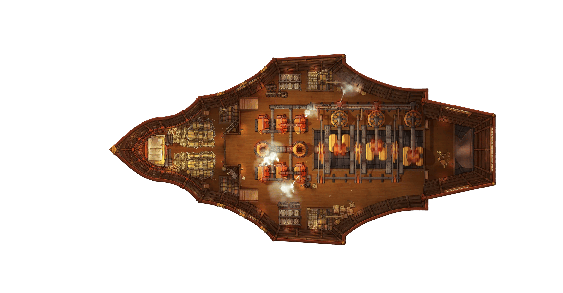Dragon Ship - Engine Room map, Overdrive variant thumbnail
