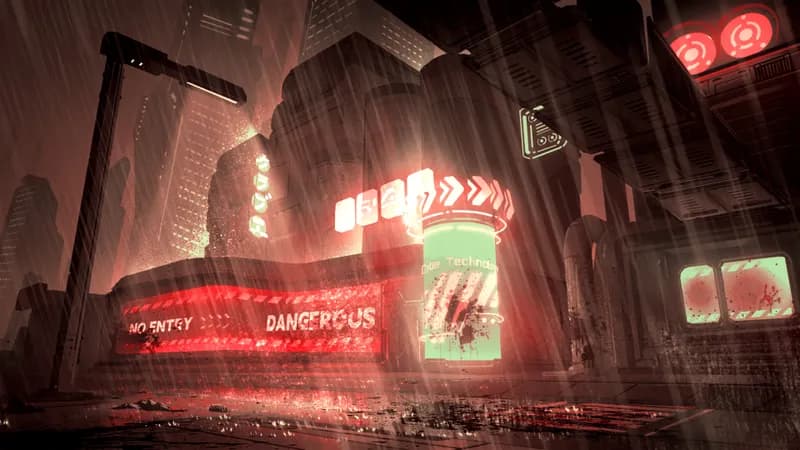 Cyberpunk City Streets map, Massacre variant thumbnail