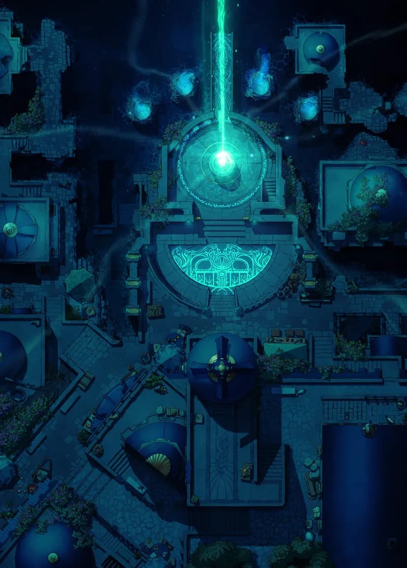 Shimmering Port map, Beacon variant thumbnail