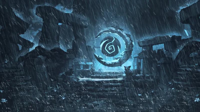 Mysterious Druid Grove map, Rain variant thumbnail