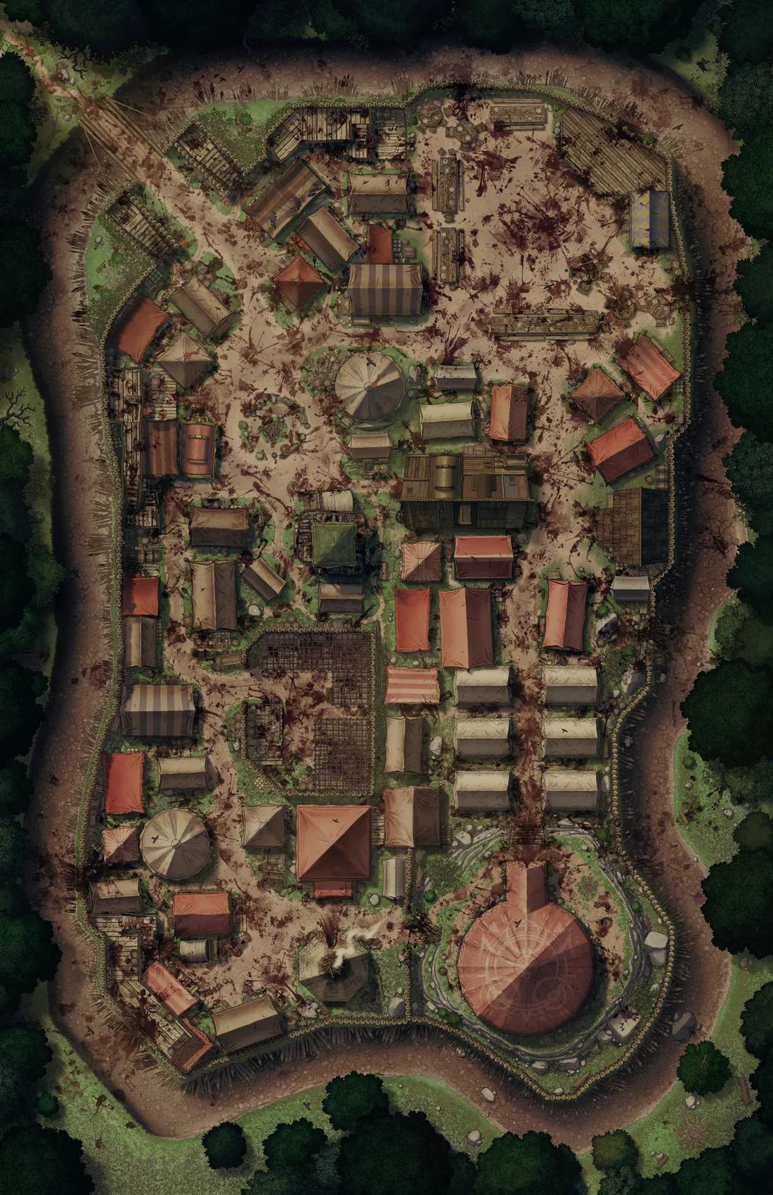 Pelgrut Hideaway map, Massacre Day variant thumbnail
