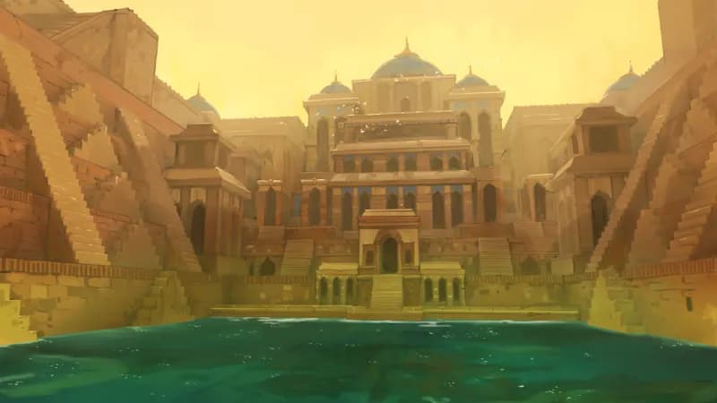 Ancient Stepwell map, Submerged Bridge variant thumbnail
