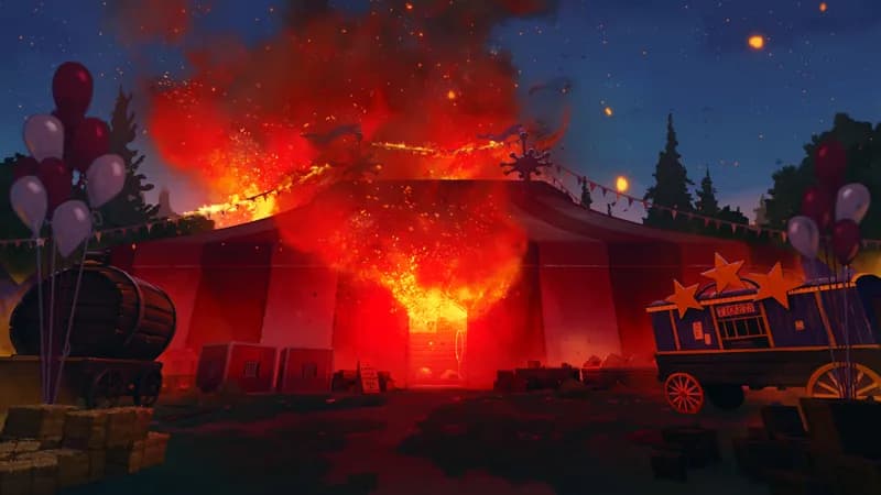 Travelling Circus map, Fire variant thumbnail