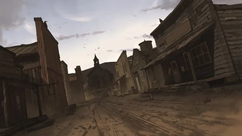 Wild West Town map, Ghost Town variant thumbnail