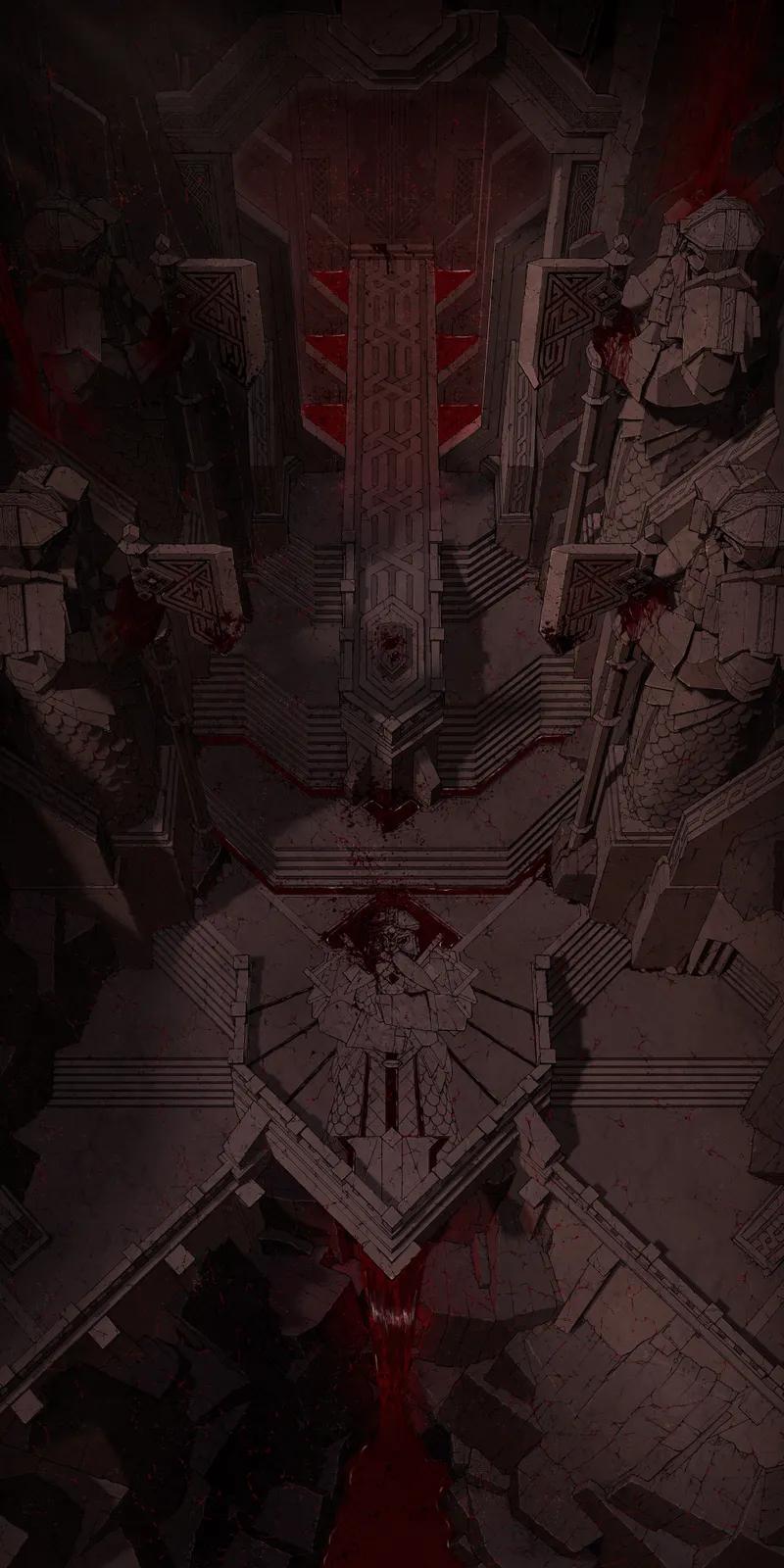 Dwarven Volcano Entrance map, Blood variant thumbnail