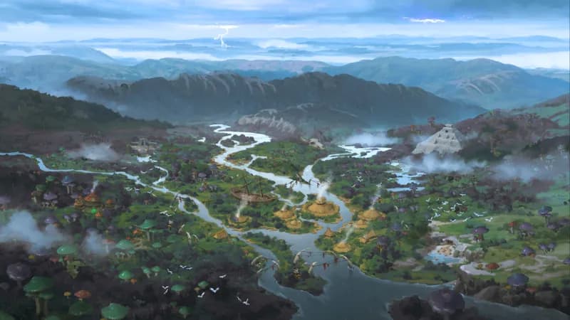 Deep Jungle map, Fungal Forest variant thumbnail