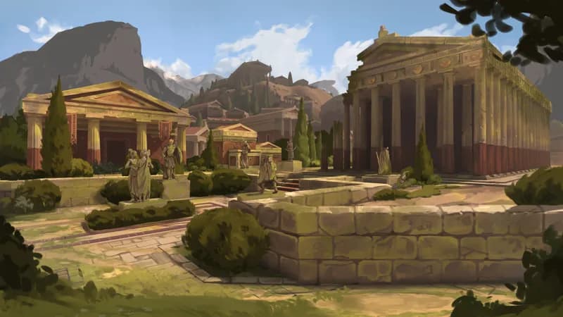 Ancient City Plaza map, Abandoned variant thumbnail