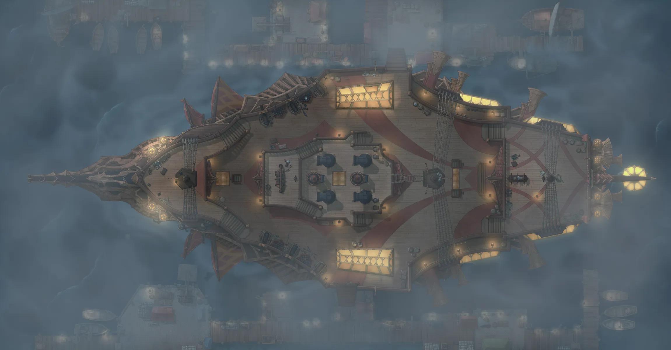 Dragon Ship Exterior map, Fog variant thumbnail