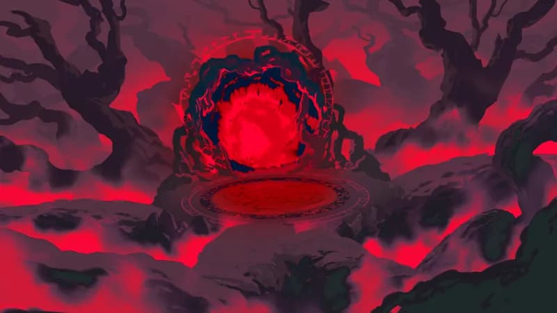 Yggdrasil Treetop map, Dark variant thumbnail
