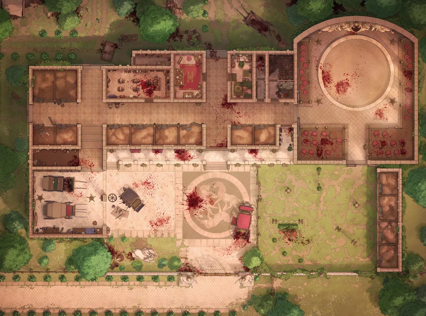 Royal Stables map, Massacre variant thumbnail