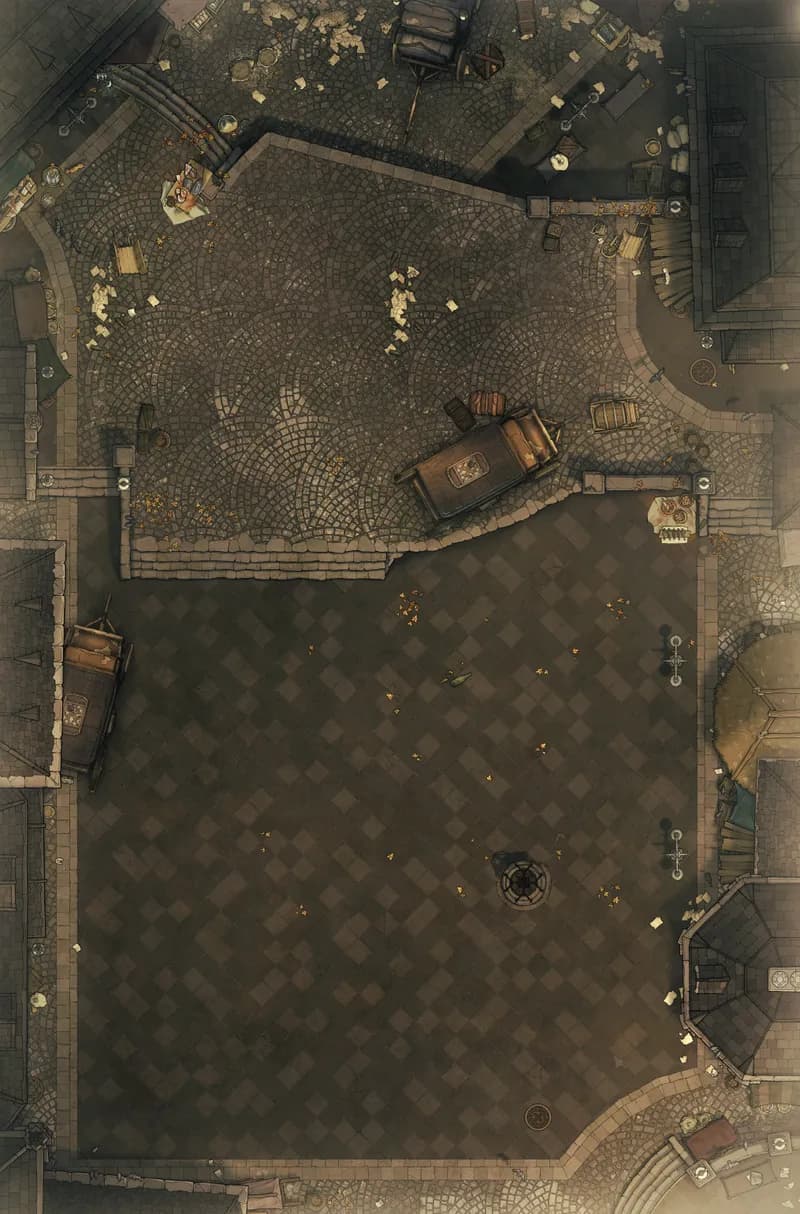 Eel Abattoir map, City Streets Day variant thumbnail