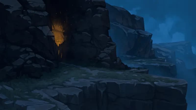 Secret Cave Hideout map, Original Night variant thumbnail