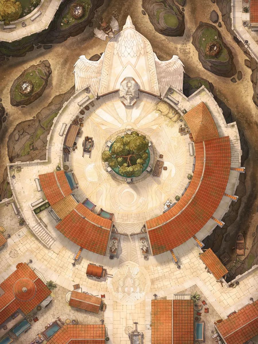Hippogriff Postal Centre Exterior map, Drought variant thumbnail