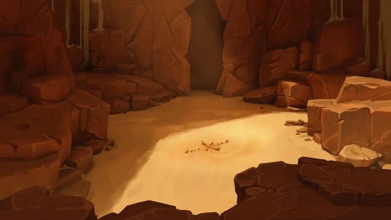 Blue Dragon Lair map, Antlion Canyon variant thumbnail