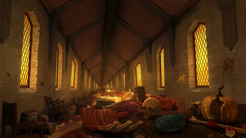 Ogre Queen Feast map, Long Hall variant thumbnail