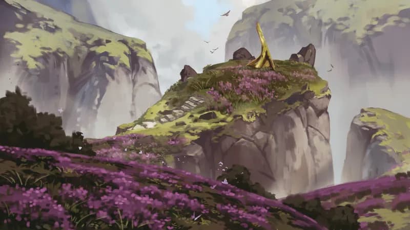 Giant Ancient Sundial map, Overgrown variant thumbnail