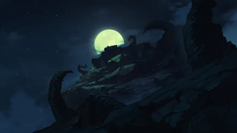Eldritch Church map, Clifftop Shrine Night variant thumbnail