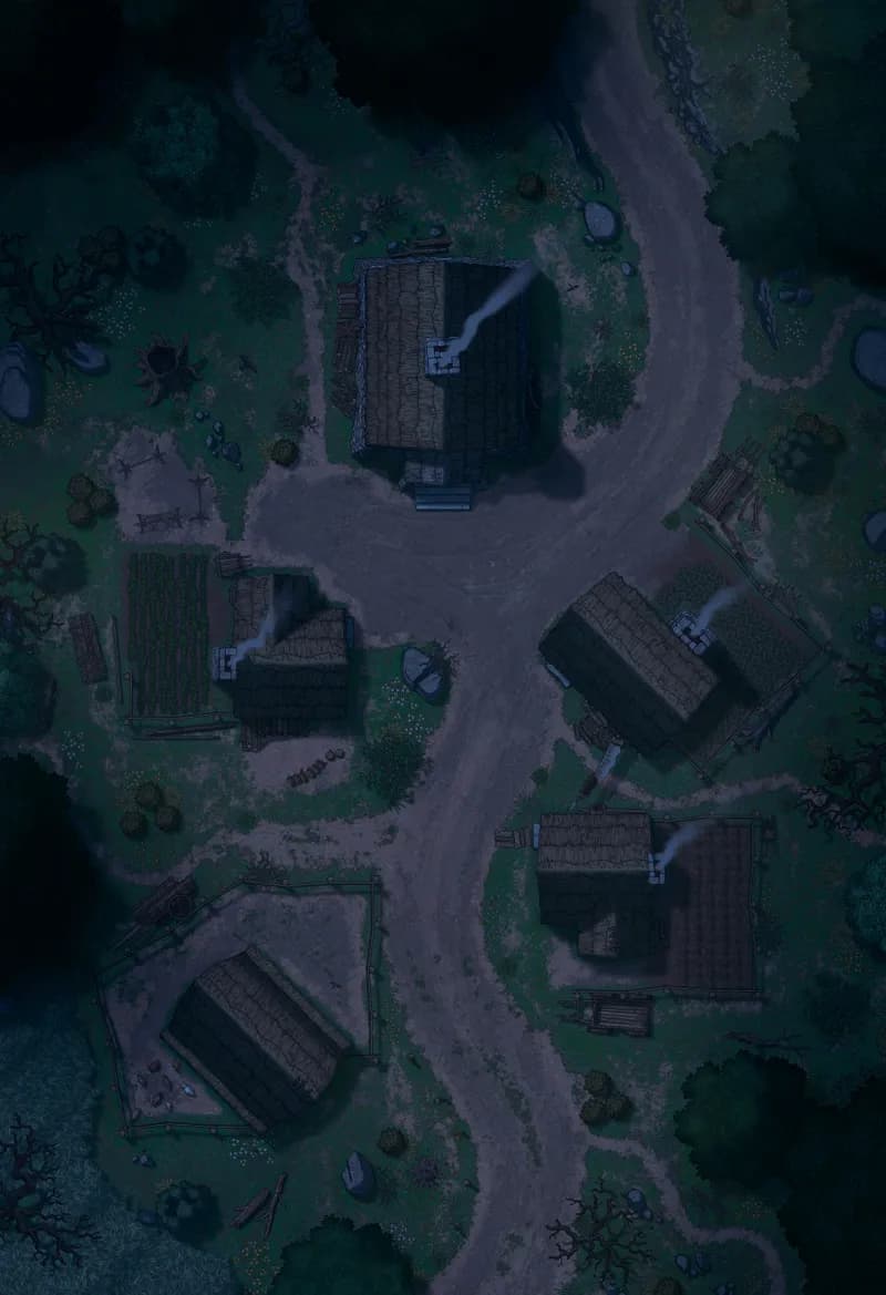Hauthell map, 01 Original Night variant thumbnail