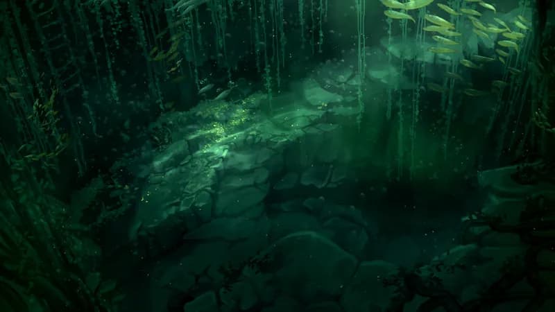 Jungle Treasure Trove map, Underwater variant thumbnail