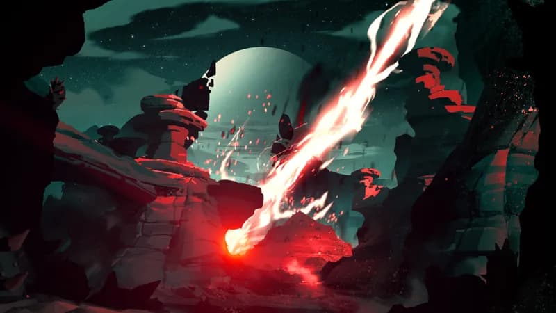 Alien Canyon Burrows map, Orbital Laser variant thumbnail