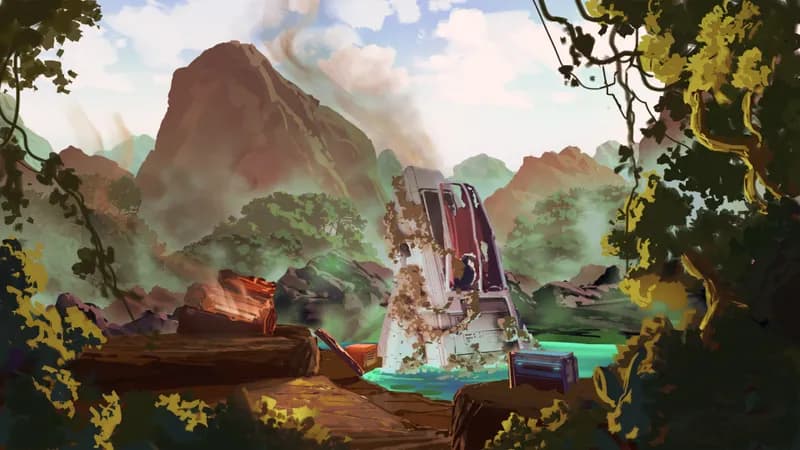 Crash Site Repair Camp map, Original Day variant thumbnail