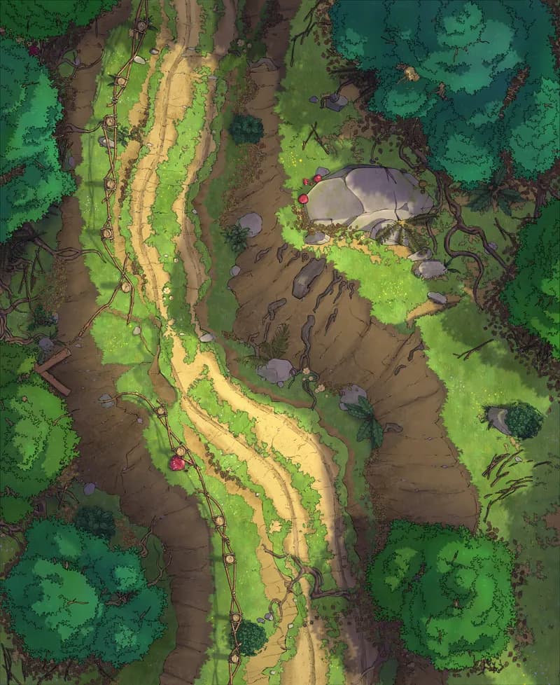 Forest Pass map, Original Day variant thumbnail