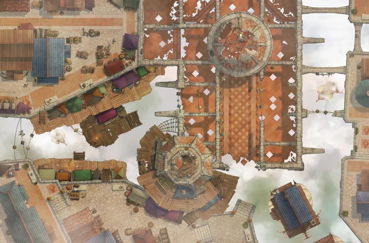 Black Market Streets map, Sky variant thumbnail