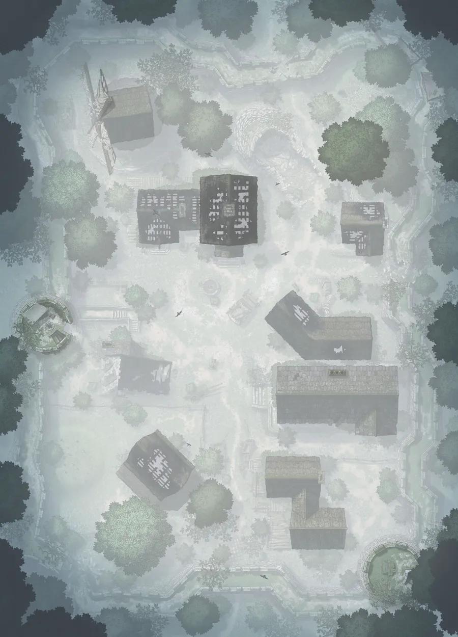 Hauthell map, 05 Mist Day variant thumbnail