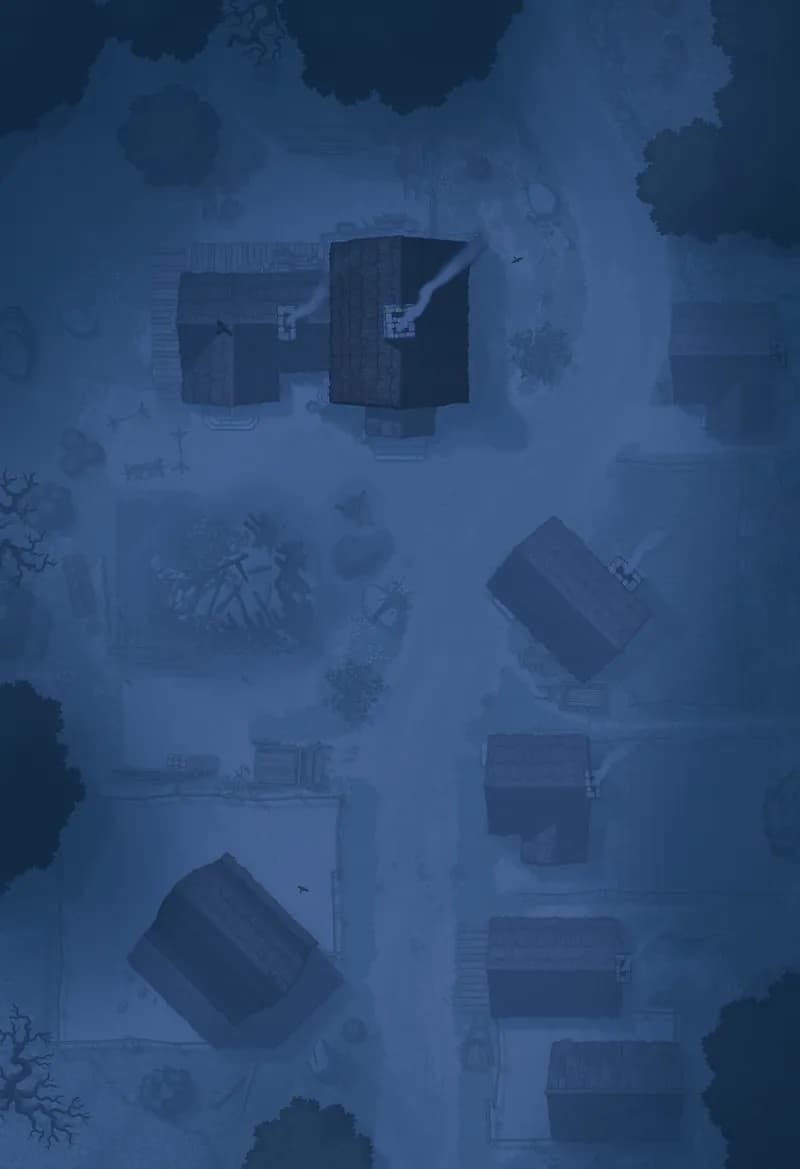 Hauthell map, 02 Mist Night variant thumbnail