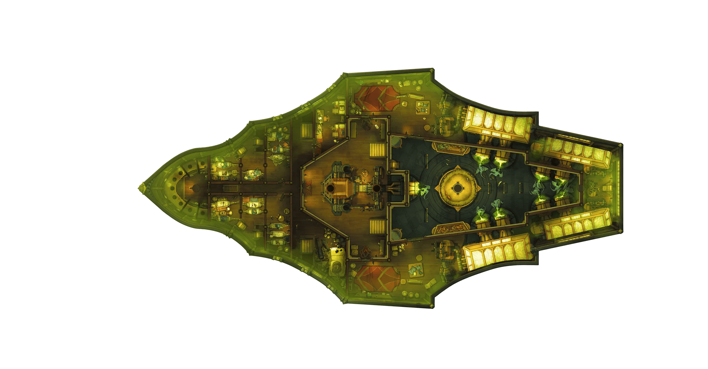 Dragon Ship - Lower Deck map, Toxic variant thumbnail